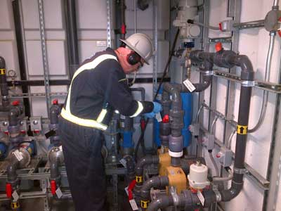 Wastewater Treatment Plants Our technicians follow a competency-based learning program to ensure they have the technical knowledge needed to safely operate and maintain the wastewater treatment equipment.