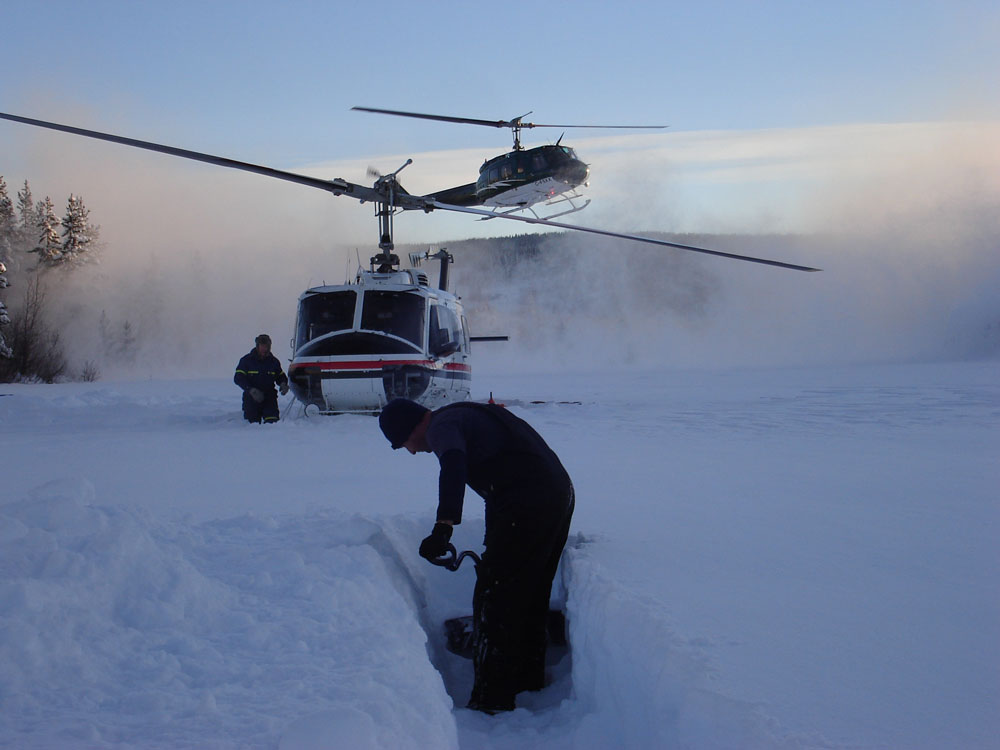 Heli-Drilling