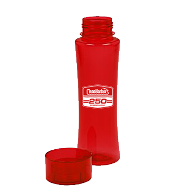 Clean Harbors 250 Red Bottle