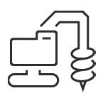 Rotary Drilling Icon